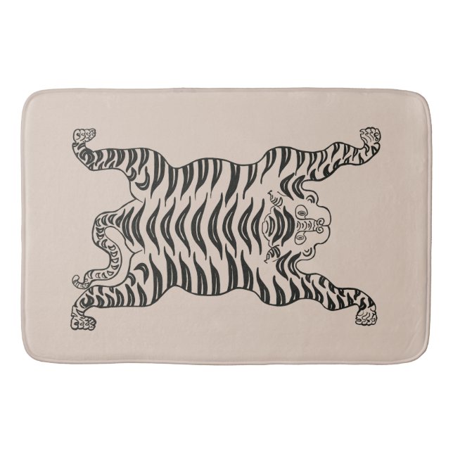 Tapis De Bain tigre tibétain (Devant)