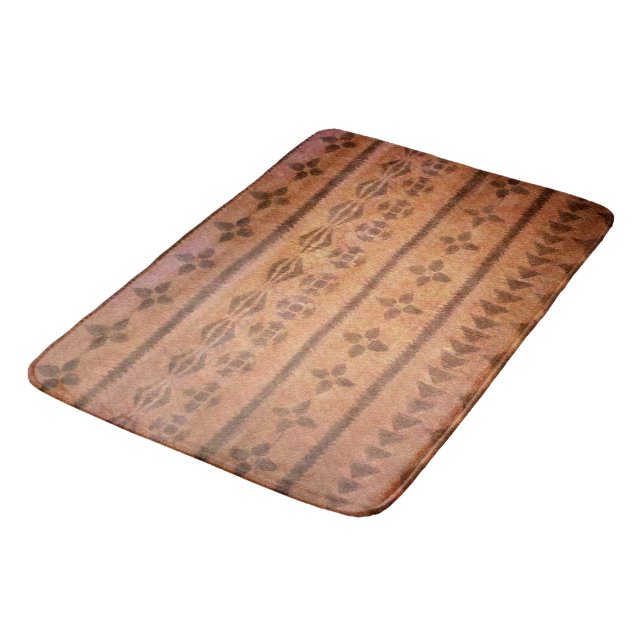 Tapis De Bain Tissu hawaïen (Angle)