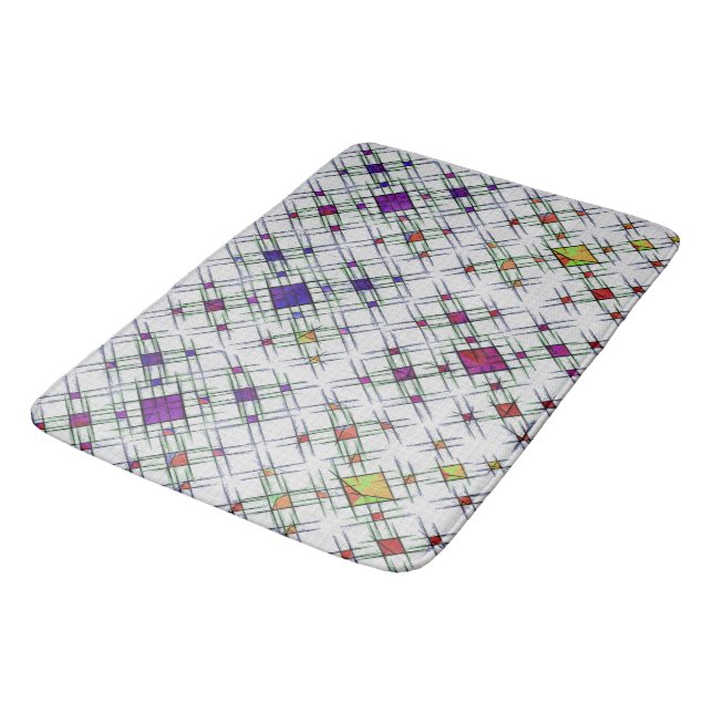 Tapis De Bain Tissu quantique (Angle)