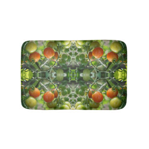 Tapis De Bain Tomates cerises de jardin Nature Abstraite