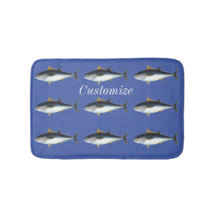 Tapis De Bain Tonnerre en forme de thon rouge