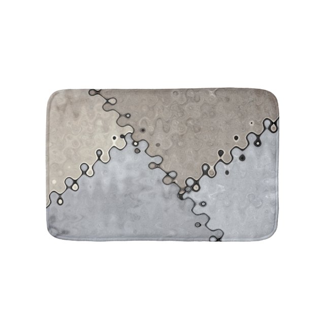Tapis De Bain Tons de Terre Assourdis (Devant)