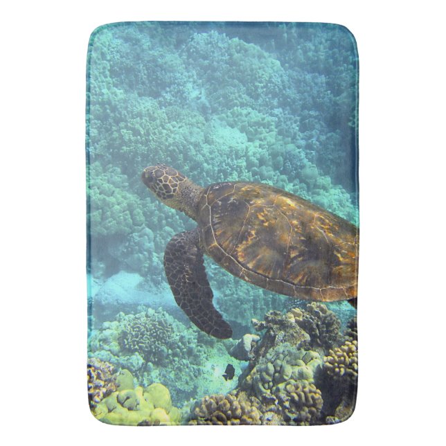 Tapis De Bain tortue de mer (devant Vertical)