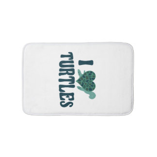 Tapis De Bain Tortue de mer Tortue coeur je t'aime Copie Copie