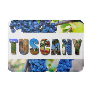 Tapis De Bain Toscane Italie Vignoble italien Voyage Photos