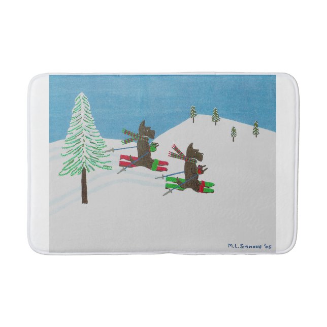 TAPIS DE BAIN TOUCHER LES SLOPES (Devant)