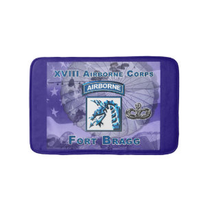 Tapis De Bain Toucheuse cadeau de l'Unique Conçu XVIII Airborne
