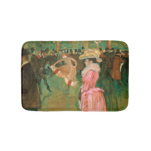 Tapis De Bain Toulouse-Lautrec - Au Rouge, La Danse