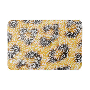 Tapis De Bain Tourbillonnant Motif Leopard