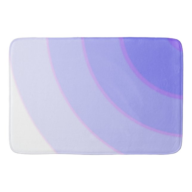 Tapis de bain Tourbillons de Lilas (Devant)