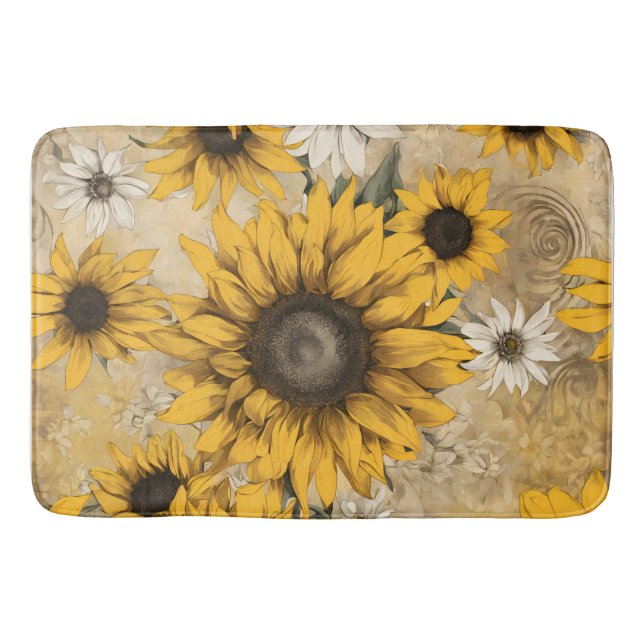 Tapis De Bain Tournesol (Devant)