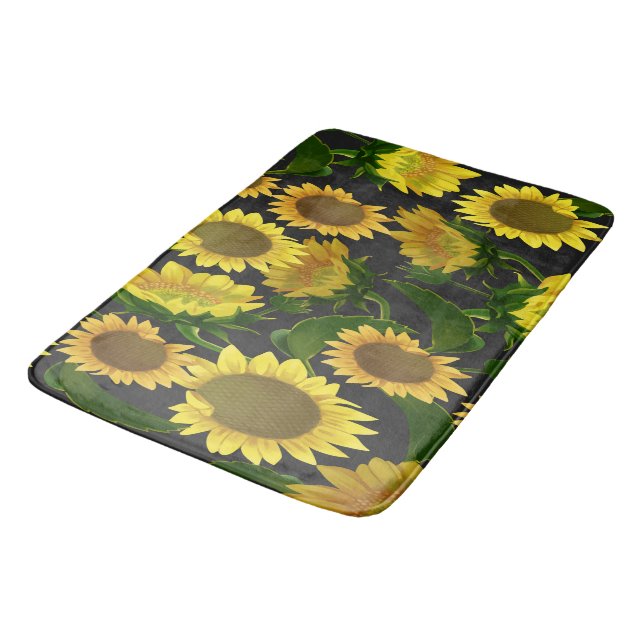 Tapis De Bain Tournesol (Angle)
