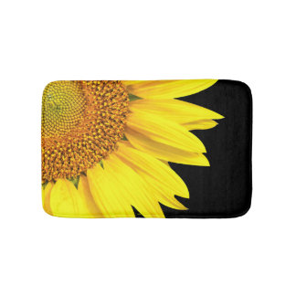 Tapis De Bain Tournesol coloré Floral Salle de bain Mat