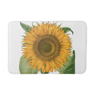 Tapis De Bain Tournesol Vintage par Basilius Besler