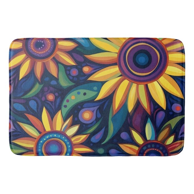 Tapis De Bain Tournesols (Devant)