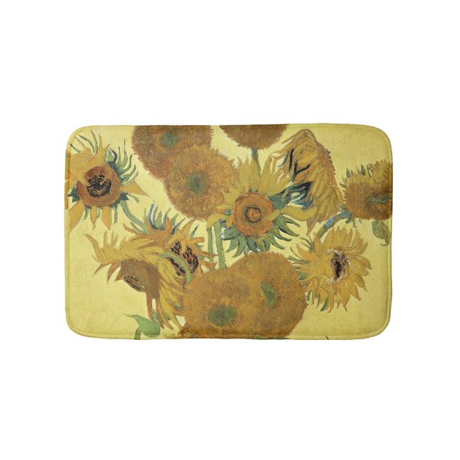 Tapis De Bain Tournesols de Vincent van Gogh |, 1888 (Devant)
