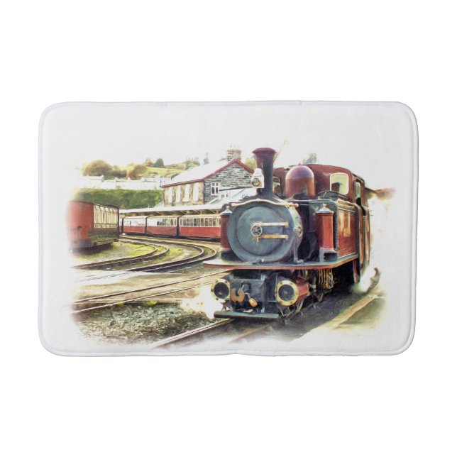 TAPIS DE BAIN TRAIN À VAPEUR (Devant)