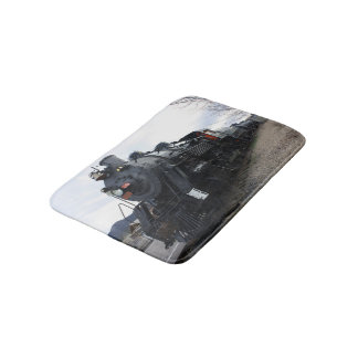 Tapis De Bain Train à vapeur vintage