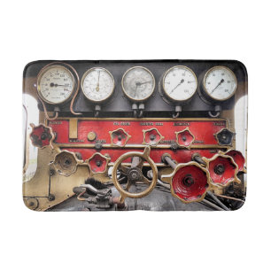 TAPIS DE BAIN TRAINS À VAPEUR