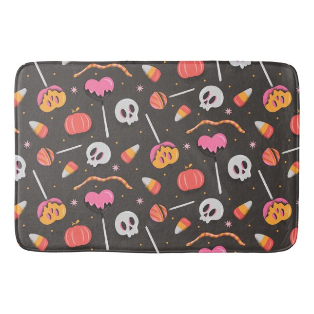 Tapis De Bain Traitements d'Halloween (Devant)