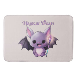 Tapis De Bain Traitements magiques avec Bats mignons