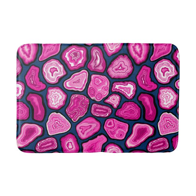 Tapis De Bain Tranches d'agneau rose (Devant)
