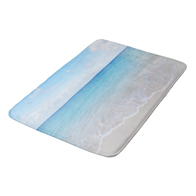 Tapis De Bain Tranquillité dans l'océan des Caraïbes 13 (Angle)