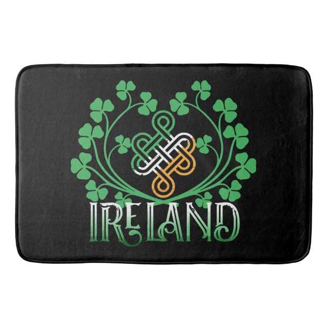 TAPIS DE BAIN TRÈFLE D'IRLANDE (Devant)