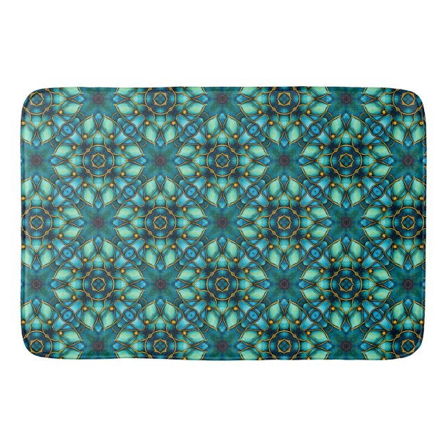 Tapis De Bain Trésors de Turquoise (Devant)