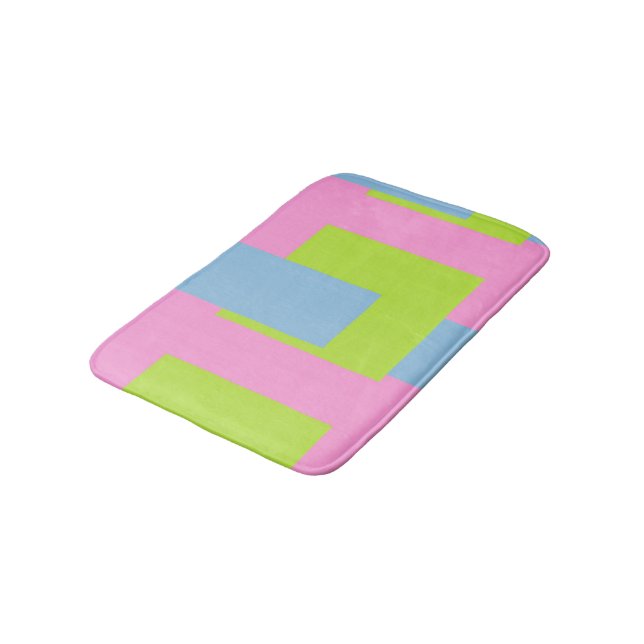 Tapis de bain Tri Color (Angle)