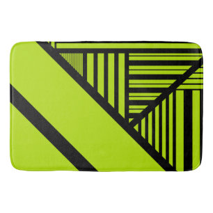 Tapis De Bain Triangle - Vert chaux