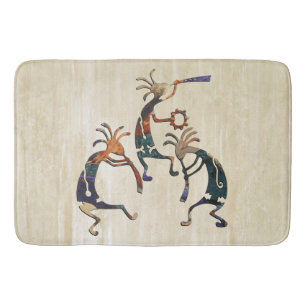 Tapis De Bain Trio de musicien de KOKOPELLI + vos idées