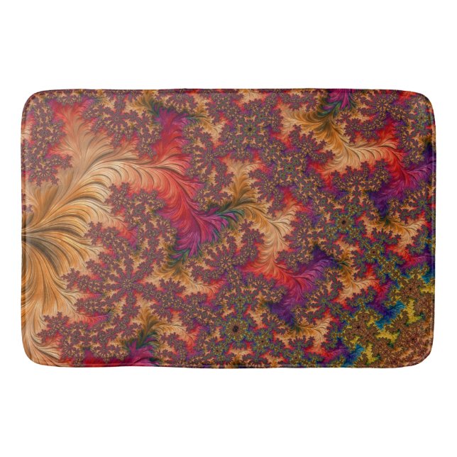 Tapis De Bain Trippy brillant Bracelet éblouissant Abstrait Frac (Devant)