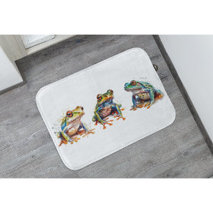 Tapis De Bain Trois petites grenouilles