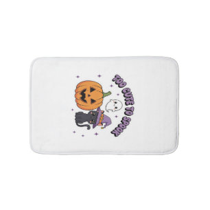 Tapis De Bain Trop mignon pour Halloween épouvantable