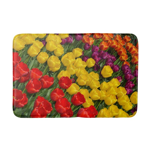Tapis De Bain Tulipes colorées (Devant)