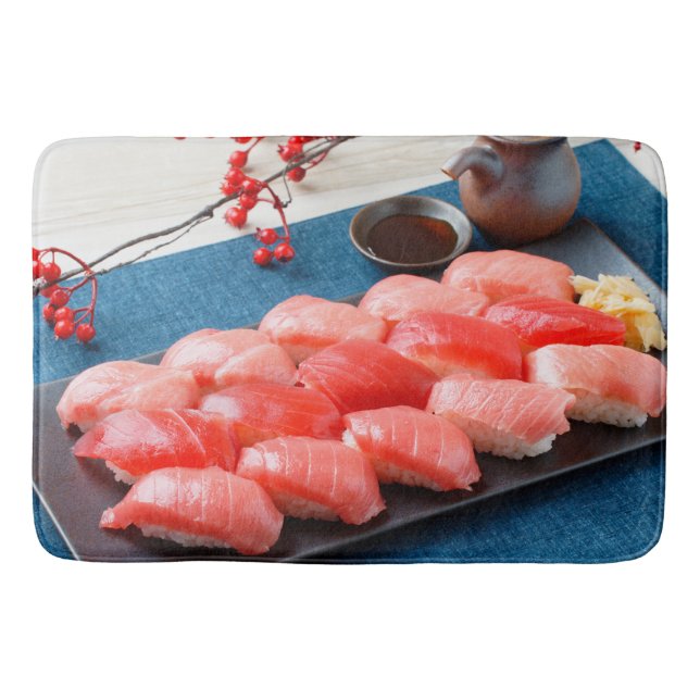 Tapis De Bain Tuna Celebration Bath Mat – SUSHIMI Collection (Devant)