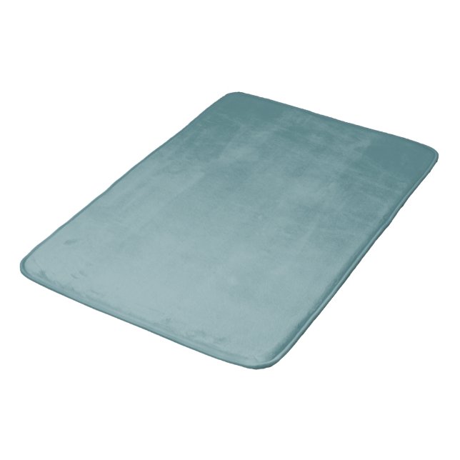 Tapis De Bain Turquoise coupé (Angle)