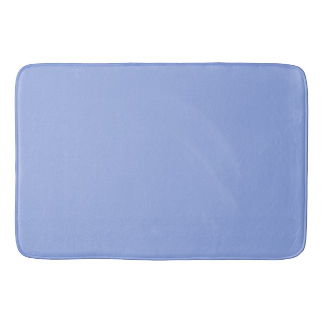 Tapis De Bain Ultramarine Lumière Solide Mat Bleu Bain (Devant)