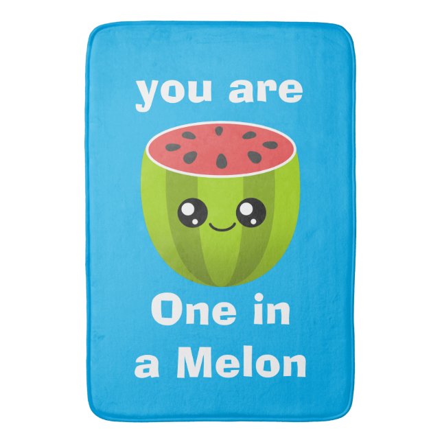Tapis De Bain Un à Melon (devant Vertical)