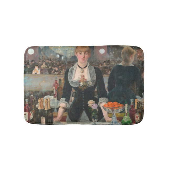 Tapis De Bain Un bar aux Folies-Bergère Edouard Manet (Devant)