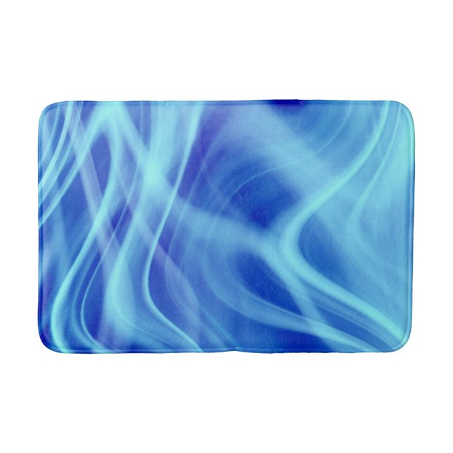 Tapis De Bain Un brouillard bleu mystique (Devant)