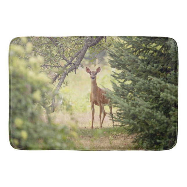 Tapis De Bain Un cerf solitaire  (Devant)
