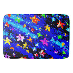 Tapis De Bain Un Ciel Étoilé De Couleurs Vives. Commandez dès ma