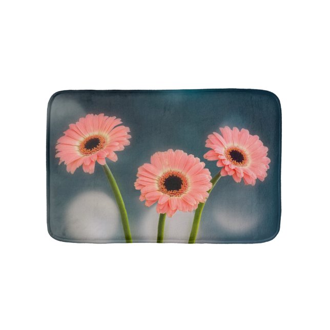 Tapis De Bain Un trio de Gerberas roses (Devant)