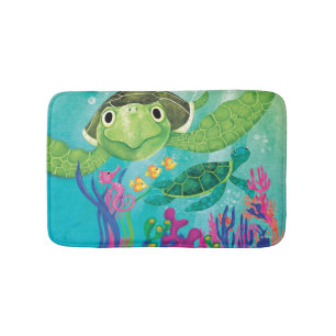 Tapis De Bain Une délivrance de tortue de mer