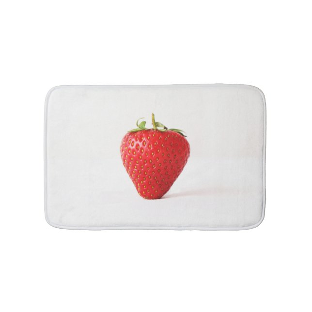 Tapis De Bain Une fraise rouge bmcnm (Devant)