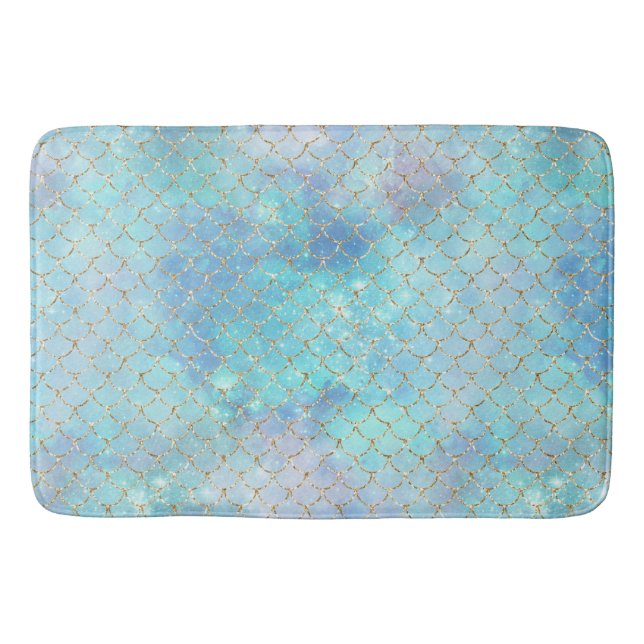 Tapis De Bain Une galaxie de sirènes Série Design 2  (Devant)