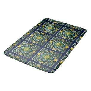 Tapis De Bain 💛💚💙 Une œuvre d'art unique en azulejos
