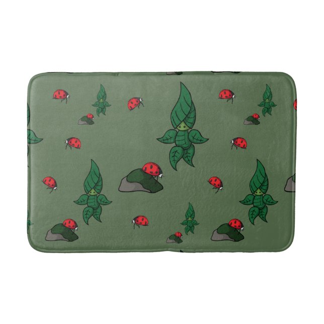 Tapis de bain Une promenade dans les bois (Devant)